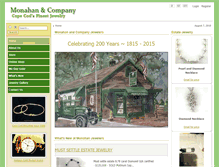 Tablet Screenshot of monahanandco.com